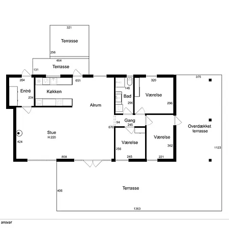 Spacious Close To Enebaerodde بيت للعطل *